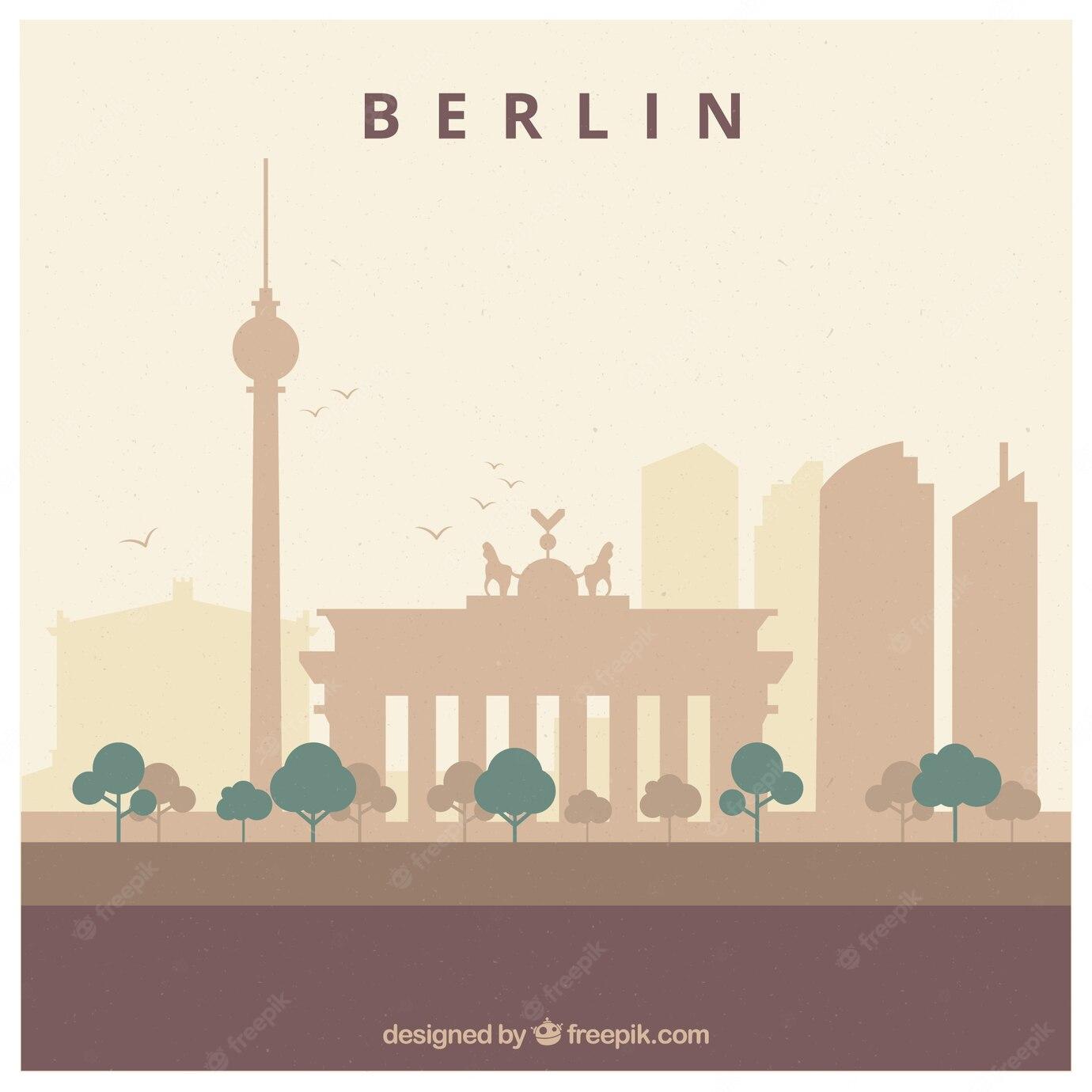 Skyline design of berlin